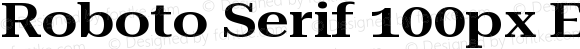 Roboto Serif 100px Expanded SemiBold