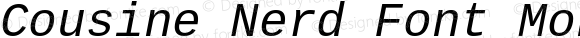 Cousine Nerd Font Mono Italic