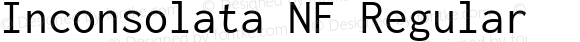Inconsolata Regular Nerd Font Complete Windows Compatible