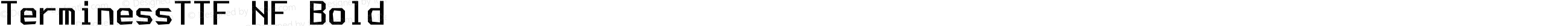 Terminess (TTF) Bold Nerd Font Complete Windows Compatible