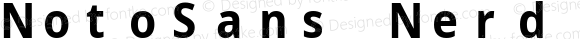 NotoSans Nerd Font Mono SemiCondensed Bold