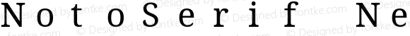 Noto Serif Regular Nerd Font Complete Mono