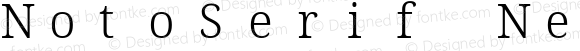 Noto Serif Light Nerd Font Complete Mono