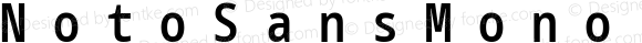 Noto Sans Mono ExtraCondensed SemiBold Nerd Font Complete Mono Windows Compatible