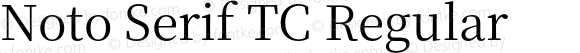 Noto Serif TC Regular