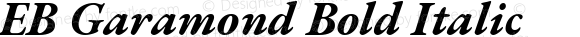 EB Garamond Bold Italic