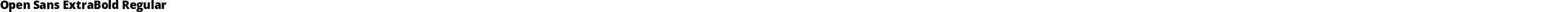 Open Sans ExtraBold Regular