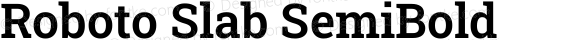 Roboto Slab SemiBold