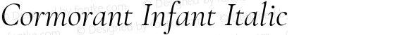 Cormorant Infant Italic