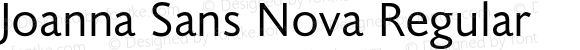 Joanna Sans Nova