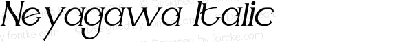 Neyagawa Italic