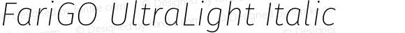 FariGO UltraLight Italic