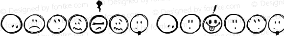 Sketchy Smiley Regular Version 1.002