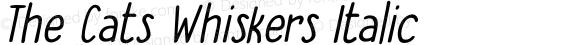 TheCatsWhiskers-Italic