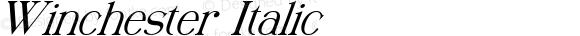 Winchester Italic