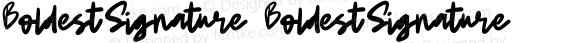 BoldestSignature