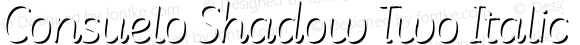 Consuelo Shadow Two Italic