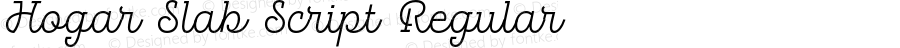 Hogar Slab Script Regular