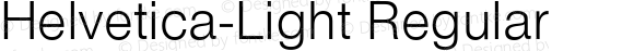 Helvetica Light