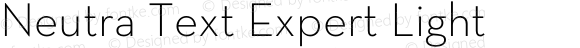 Neutra Text Expert Light