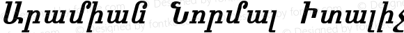 Aramian Normal Italic Bold