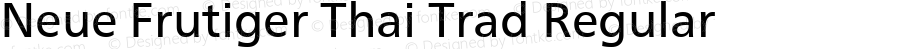 Neue Frutiger Thai Trad