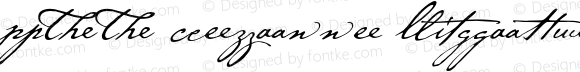 P22 Cezanne Ligatures