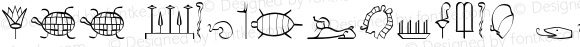 P22 Hieroglyphic Decorative
