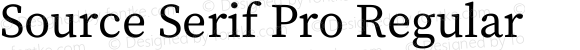 Source Serif Pro Regular