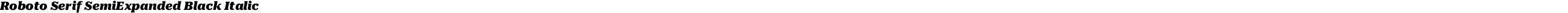 Roboto Serif SemiExpanded Black Italic