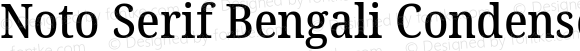 Noto Serif Bengali Condensed Medium