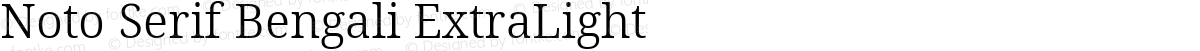 Noto Serif Bengali ExtraLight