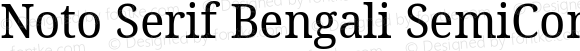Noto Serif Bengali SemiCondensed