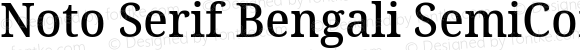 Noto Serif Bengali SemiCondensed Medium