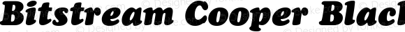 Bitstream Cooper Black Italic