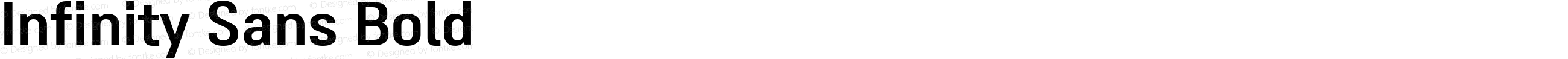 Infinity Sans Bold