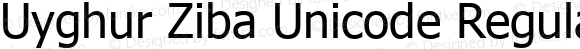 Uyghur Ziba Unicode Regular