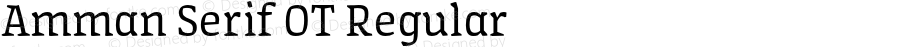 Amman Serif OT Regular