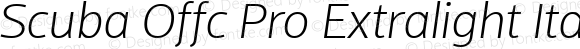 Scuba Offc Pro Extralight Italic