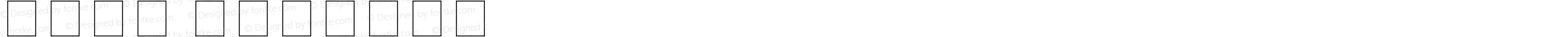 Font Regular