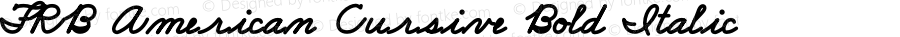 FRB American Cursive Extrabold