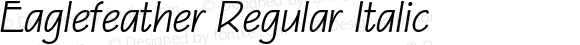 Eaglefeather-RegularItalic