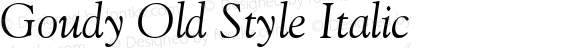 Goudy-Italic