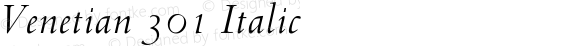 Venetian301BT-Italic