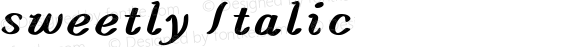 sweetly Italic