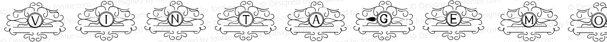 VINTAGE MONOGRAM Regular