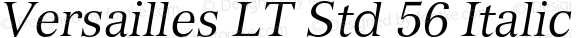 VersaillesLTStd-Italic