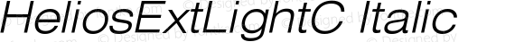 HeliosExtLightC Italic