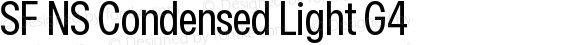 SF NS Condensed Light G4