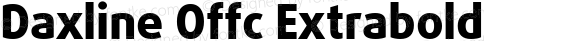 Daxline Offc Extrabold